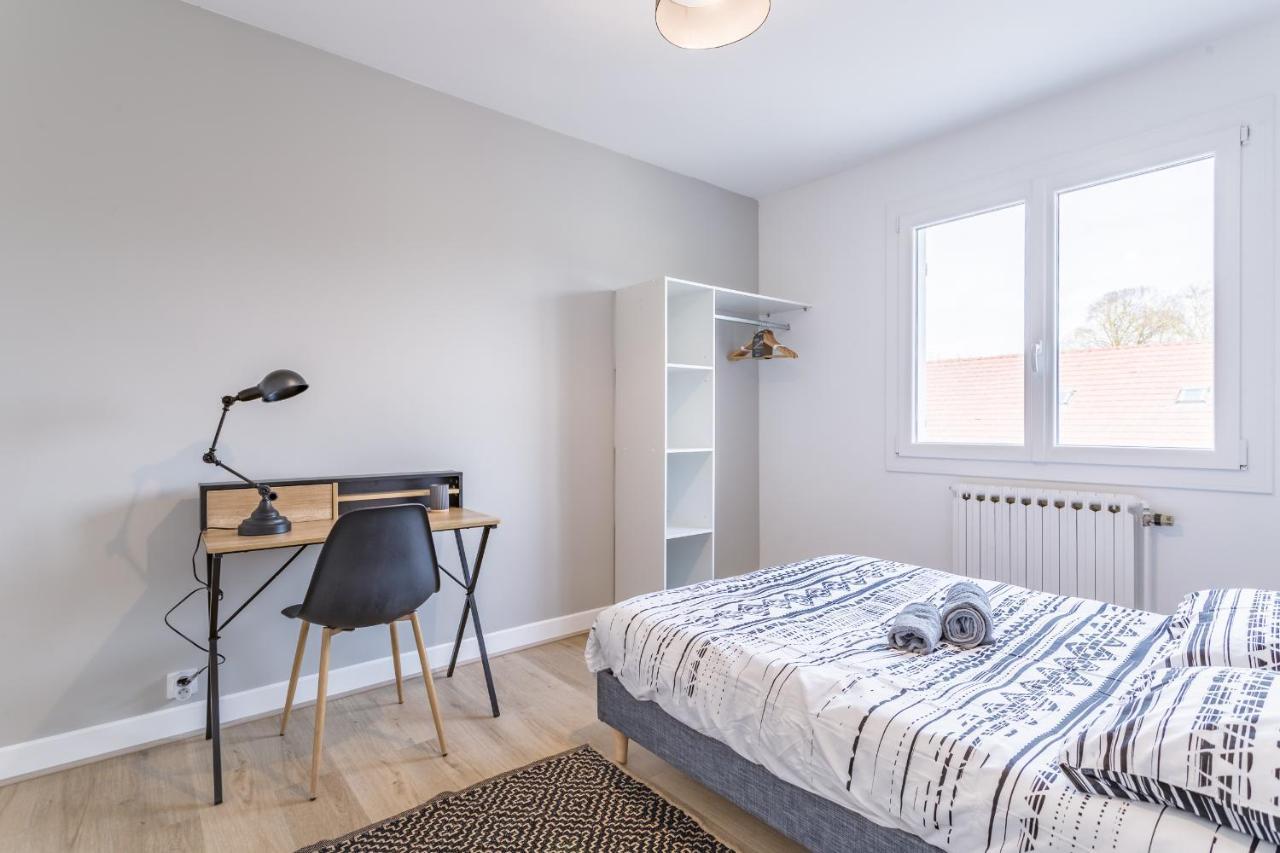 Duplex Providence - Ideal Groupe - Confort - Parking Prive Troyes Exterior foto